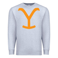 Heather Grey dutton ranch Premium Sweatshirt - linhVisuals