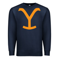 Navy dutton ranch Premium Sweatshirt - linhVisuals