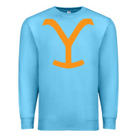Ocean Blue dutton ranch Premium Sweatshirt - linhVisuals