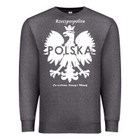 Charcoal Heather poland rzeczpospolita polska polish eagle symbol Premium Sweatshirt - linhVisuals