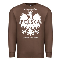 Poland Rzeczpospolita Polska Polish Eagle Symbol Premium Sweatshirt | Teevron