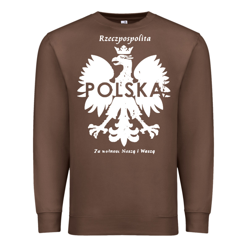 Poland Rzeczpospolita Polska Polish Eagle Symbol Premium Sweatshirt by linhVisuals | Teevron