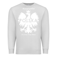 Dove Grey poland rzeczpospolita polska polish eagle symbol Premium Sweatshirt - linhVisuals