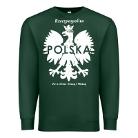 Sports Green poland rzeczpospolita polska polish eagle symbol Premium Sweatshirt - linhVisuals