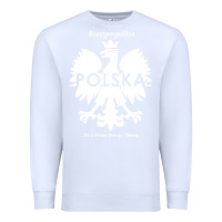 White poland rzeczpospolita polska polish eagle symbol Premium Sweatshirt - linhVisuals