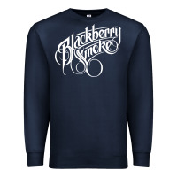 Navy blackberry smoke tour Premium Sweatshirt - linhVisuals