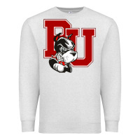 Oatmeal Heather bu university terries champion Premium Sweatshirt - linhVisuals