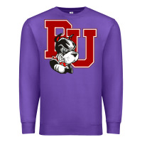 Purple bu university terries champion Premium Sweatshirt - linhVisuals