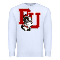 White bu university terries champion Premium Sweatshirt - linhVisuals