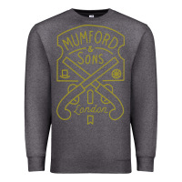 Charcoal Heather mumford and sons merch Premium Sweatshirt - linhVisuals