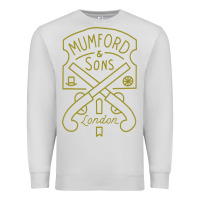 Dove Grey mumford and sons merch Premium Sweatshirt - linhVisuals
