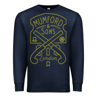 Navy mumford and sons merch Premium Sweatshirt - linhVisuals