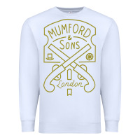 White mumford and sons merch Premium Sweatshirt - linhVisuals