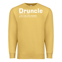 Antique Gold drunkle merch Premium Sweatshirt - linhVisuals