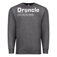 Charcoal Heather drunkle merch Premium Sweatshirt - linhVisuals