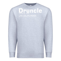 Heather Grey drunkle merch Premium Sweatshirt - linhVisuals