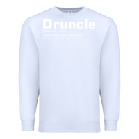 White drunkle merch Premium Sweatshirt - linhVisuals