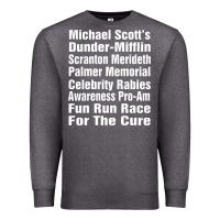 Charcoal Heather fun office tv show Premium Sweatshirt - linhVisuals