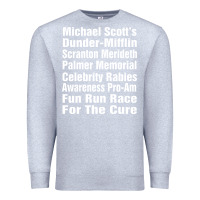 Heather Grey fun office tv show Premium Sweatshirt - linhVisuals