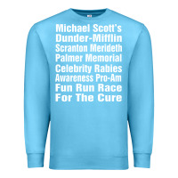 Ocean Blue fun office tv show Premium Sweatshirt - linhVisuals