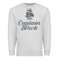 Dove Grey Captain Black Cigar Premium Sweatshirt - linhVisuals