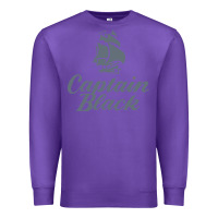 Purple Captain Black Cigar Premium Sweatshirt - linhVisuals