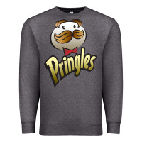 Charcoal Heather pringles classic Premium Sweatshirt - linhVisuals