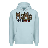 Blue Mist mama of both Premium Hoodie - RacoonDesign