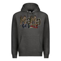 Charcoal Heather mama of both Premium Hoodie - RacoonDesign