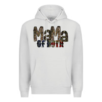 Dove Grey mama of both Premium Hoodie - RacoonDesign