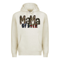 Oatmeal Heather mama of both Premium Hoodie - RacoonDesign