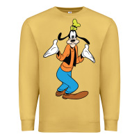 Antique Gold goofy Premium Sweatshirt - linhVisuals