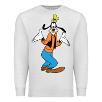 Oatmeal Heather goofy Premium Sweatshirt - linhVisuals