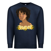 Navy corinne bailey rae müsïc Premium Sweatshirt - linhVisuals