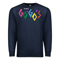 Navy the go go's müsïc Premium Sweatshirt - linhVisuals