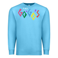 Ocean Blue the go go's müsïc Premium Sweatshirt - linhVisuals