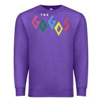 Purple the go go's müsïc Premium Sweatshirt - linhVisuals