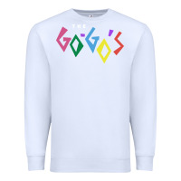 White the go go's müsïc Premium Sweatshirt - linhVisuals