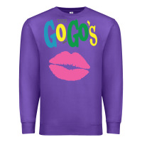 Purple the go go's müsïc Premium Sweatshirt - linhVisuals