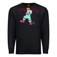 Black yung gravy müsïc Premium Sweatshirt - linhVisuals