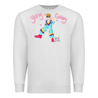 Oatmeal Heather yung gravy müsïc Premium Sweatshirt - linhVisuals