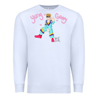 White yung gravy müsïc Premium Sweatshirt - linhVisuals