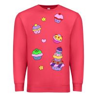 Cardinal cupcakes! Premium Sweatshirt - linhVisuals