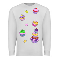 Dove Grey cupcakes! Premium Sweatshirt - linhVisuals