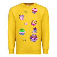 Lemon cupcakes! Premium Sweatshirt - linhVisuals