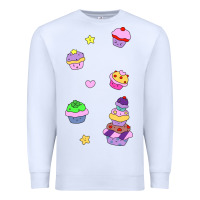 White cupcakes! Premium Sweatshirt - linhVisuals