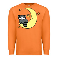 Carrot crescent moon raccoon Premium Sweatshirt - linhVisuals