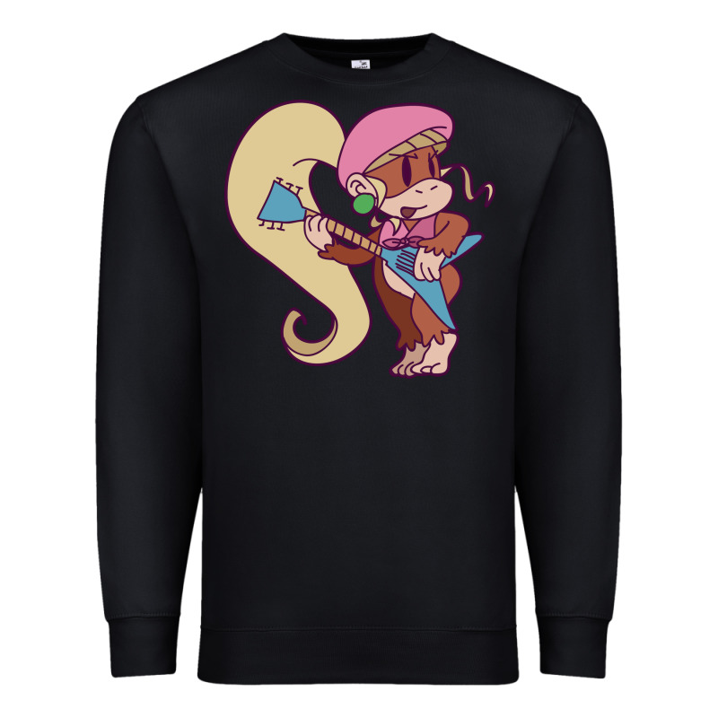 Cute Guitarist Dixie Kong Premium Sweatshirt by linhVisuals | Teevron