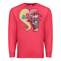 Cardinal cute guitarist dixie kong Premium Sweatshirt - linhVisuals