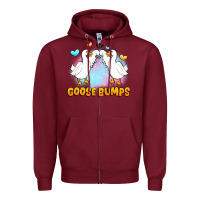 Burgundy goose bumps Zipper Hoodie - JahusDesignShop